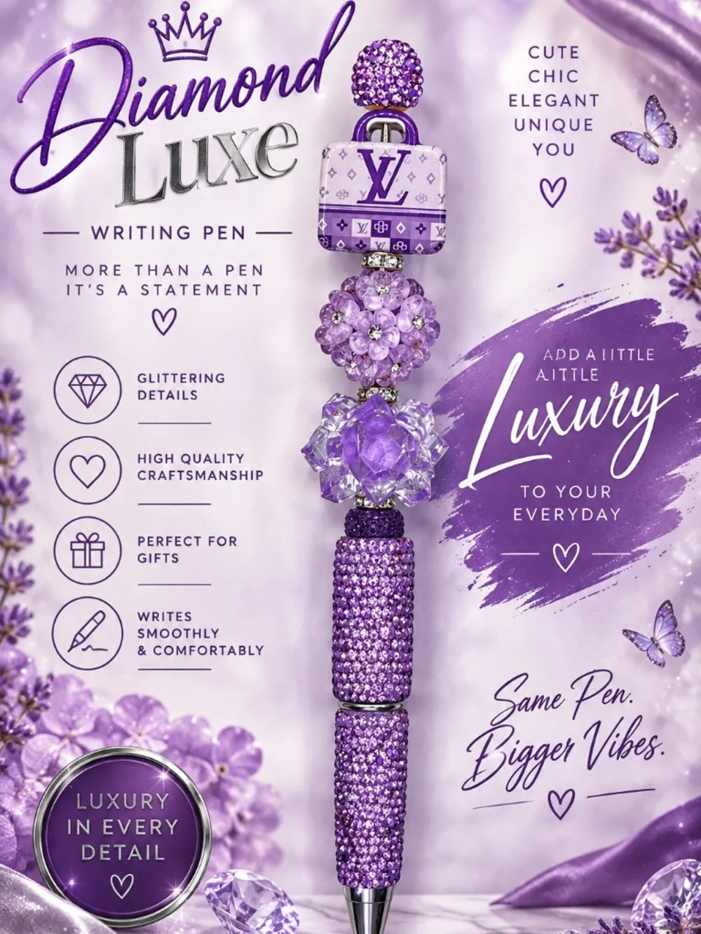 Purple Prestige Pen